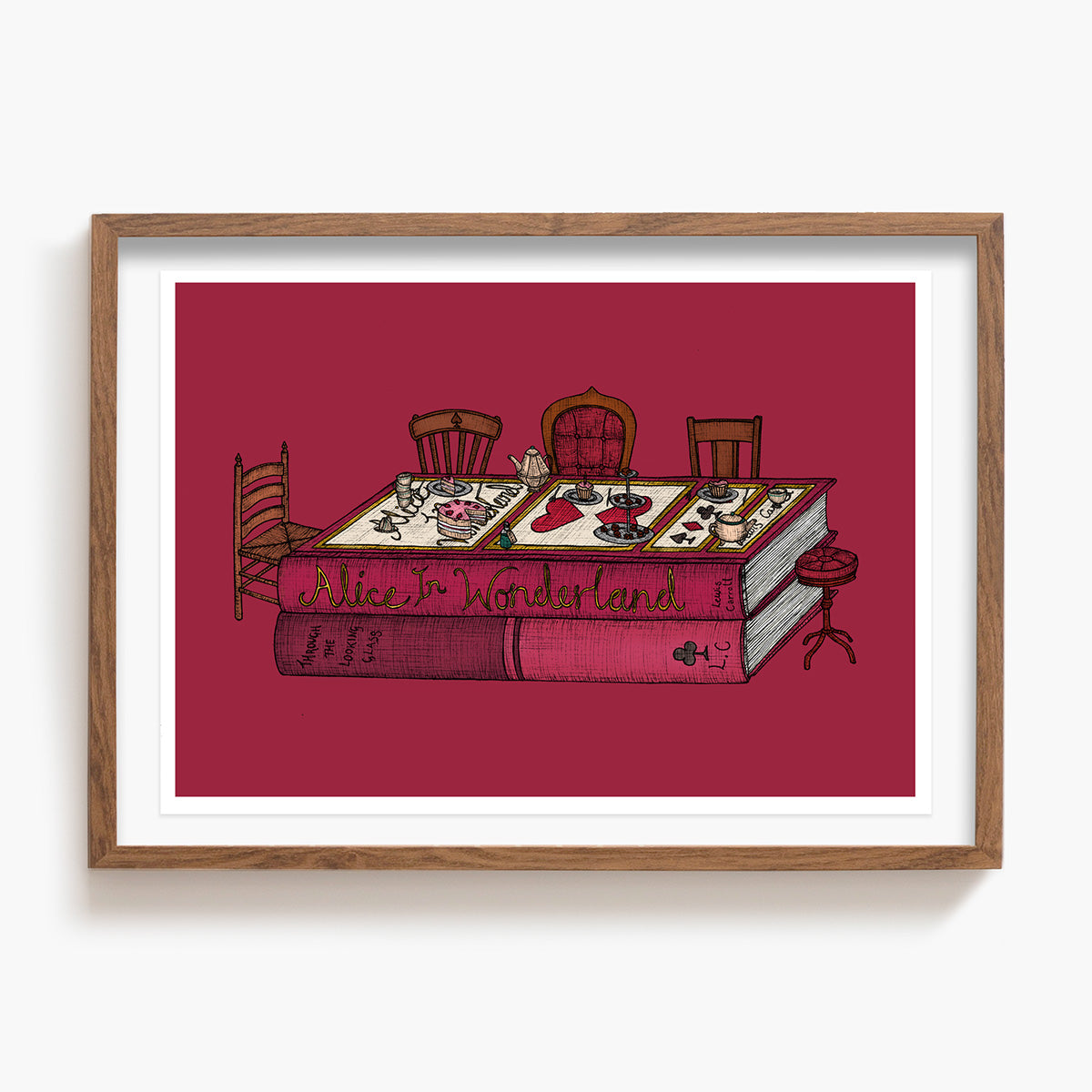 Alice in Wonderland - Book Artwork