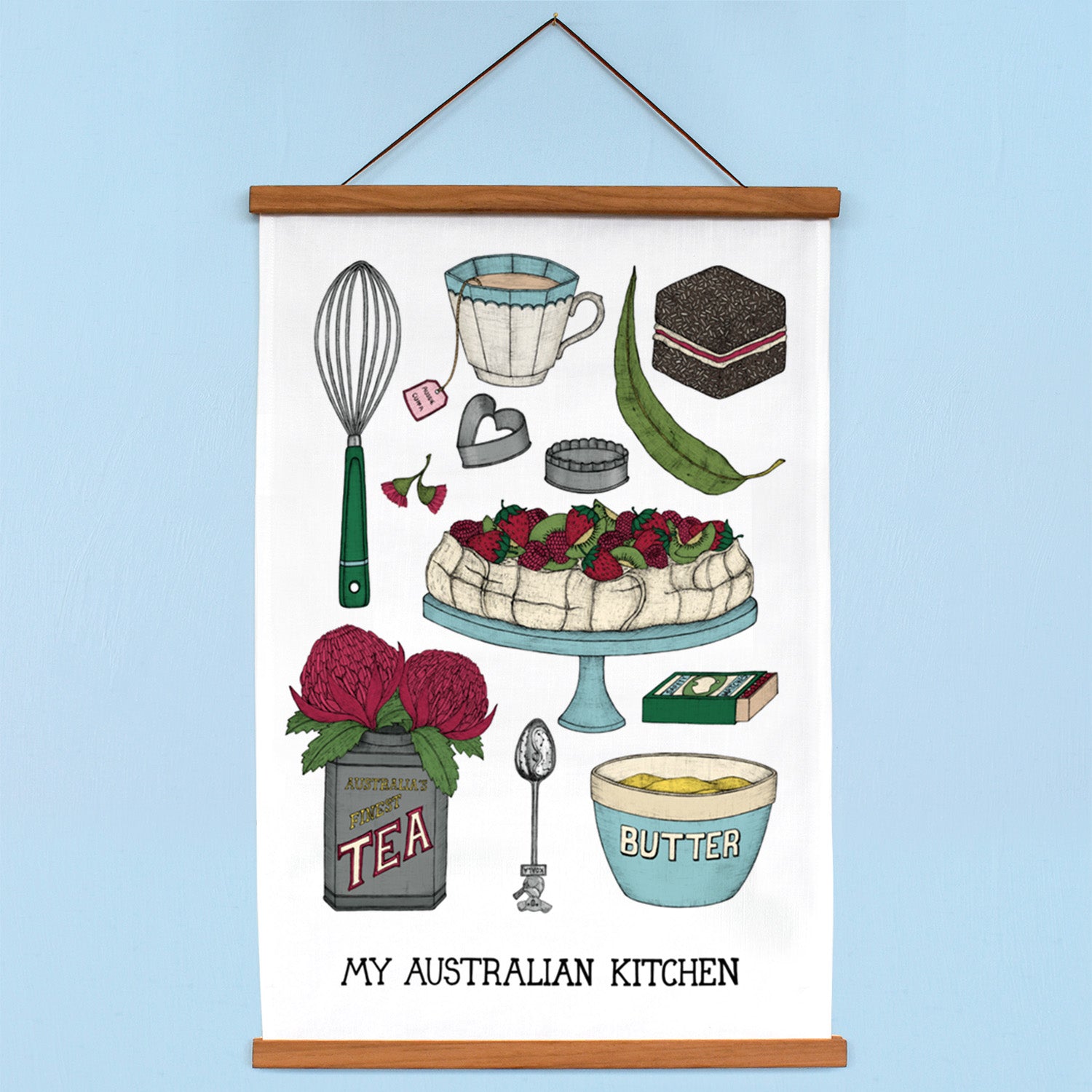 My Australian Kitchen - Art Tea Towels