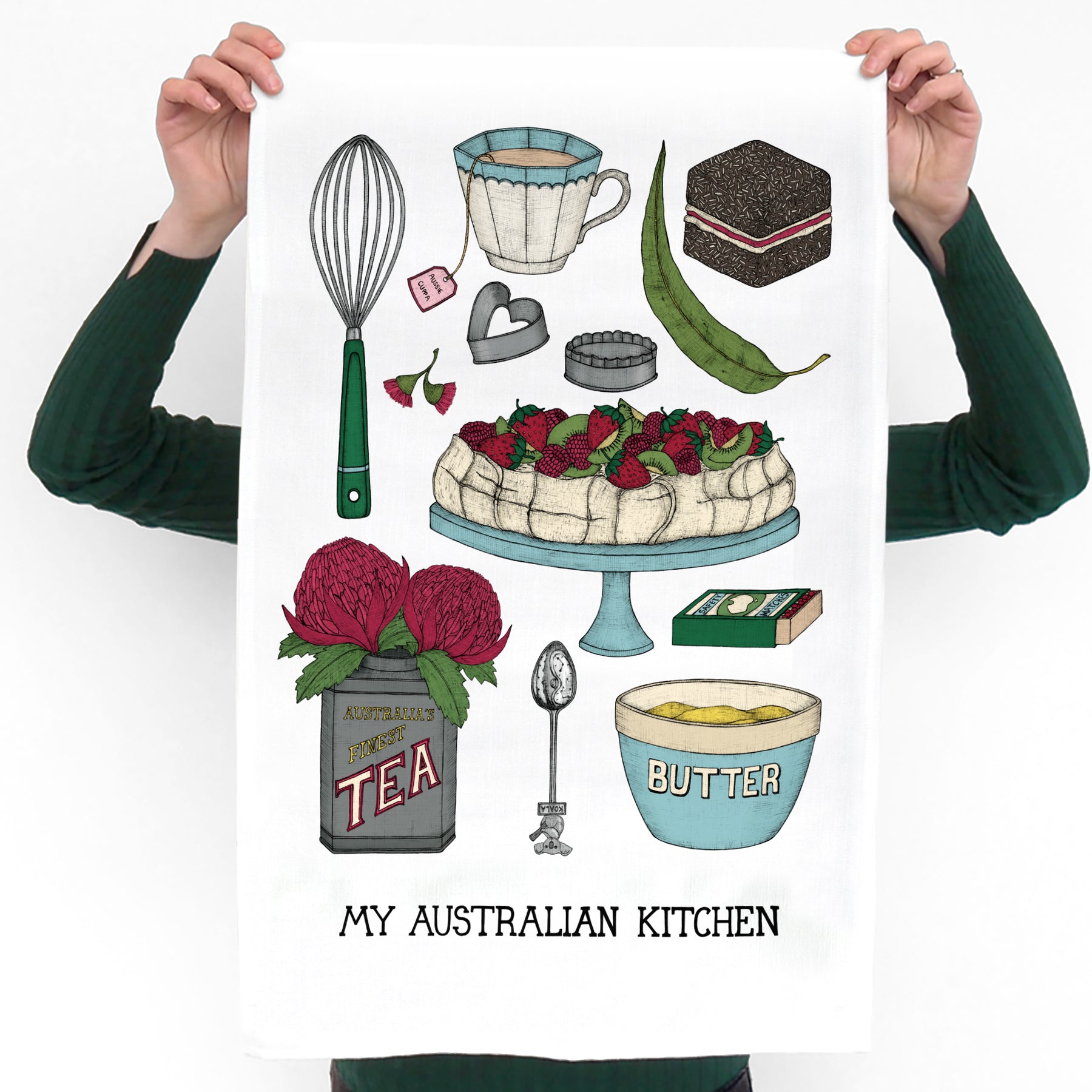 My Australian Kitchen - Art Tea Towels