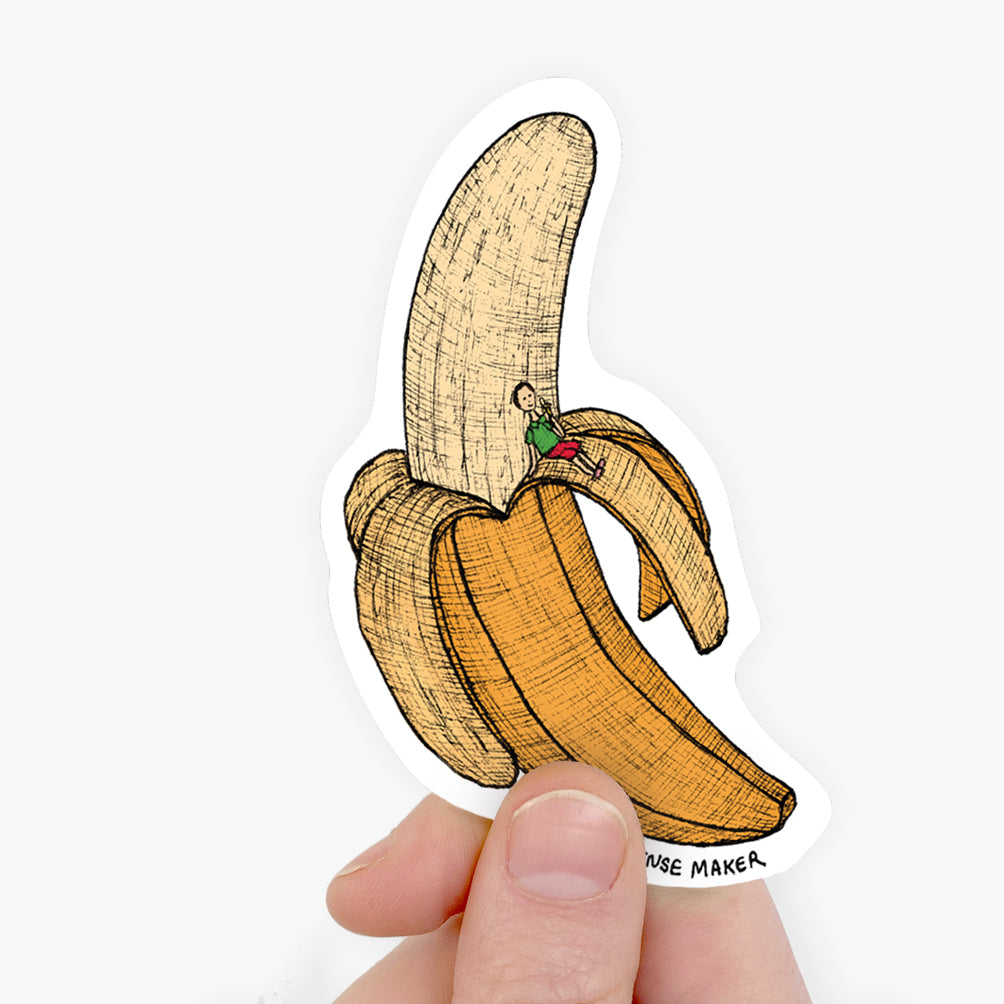 Banana Sticker - Vinyl Stickers