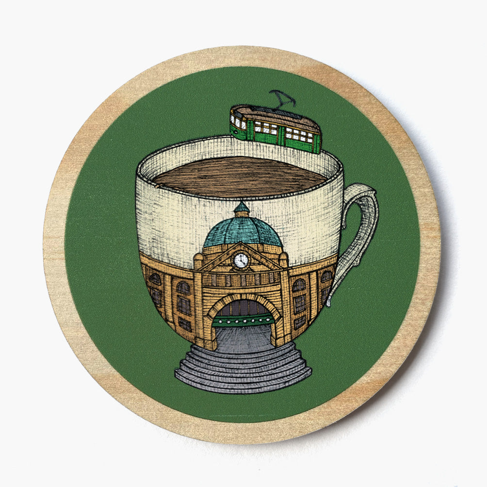 Melbourne Coaster - Drink Coaster