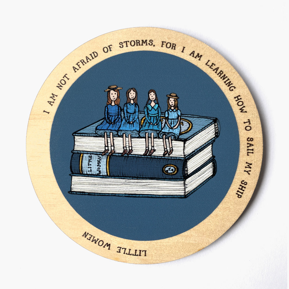 Little Women Coaster - Drink Coaster