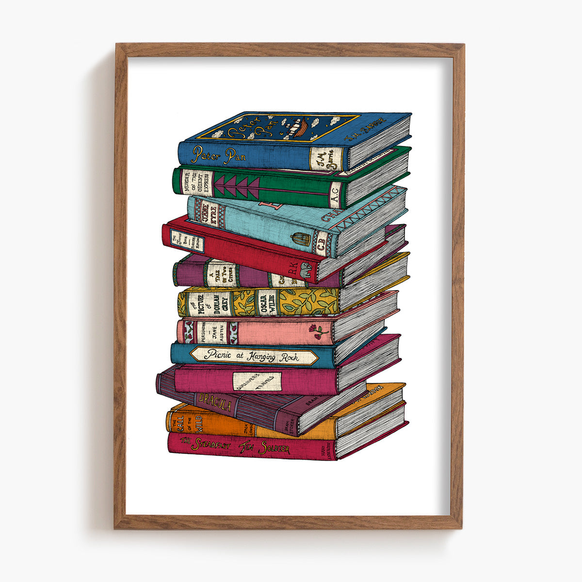 Classic Tales - Book Art Print