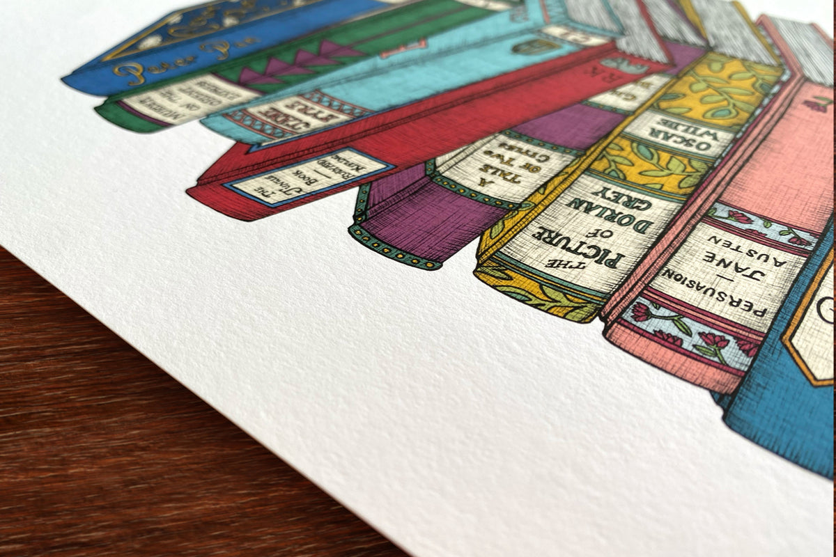 Classic Tales - Book Art Print