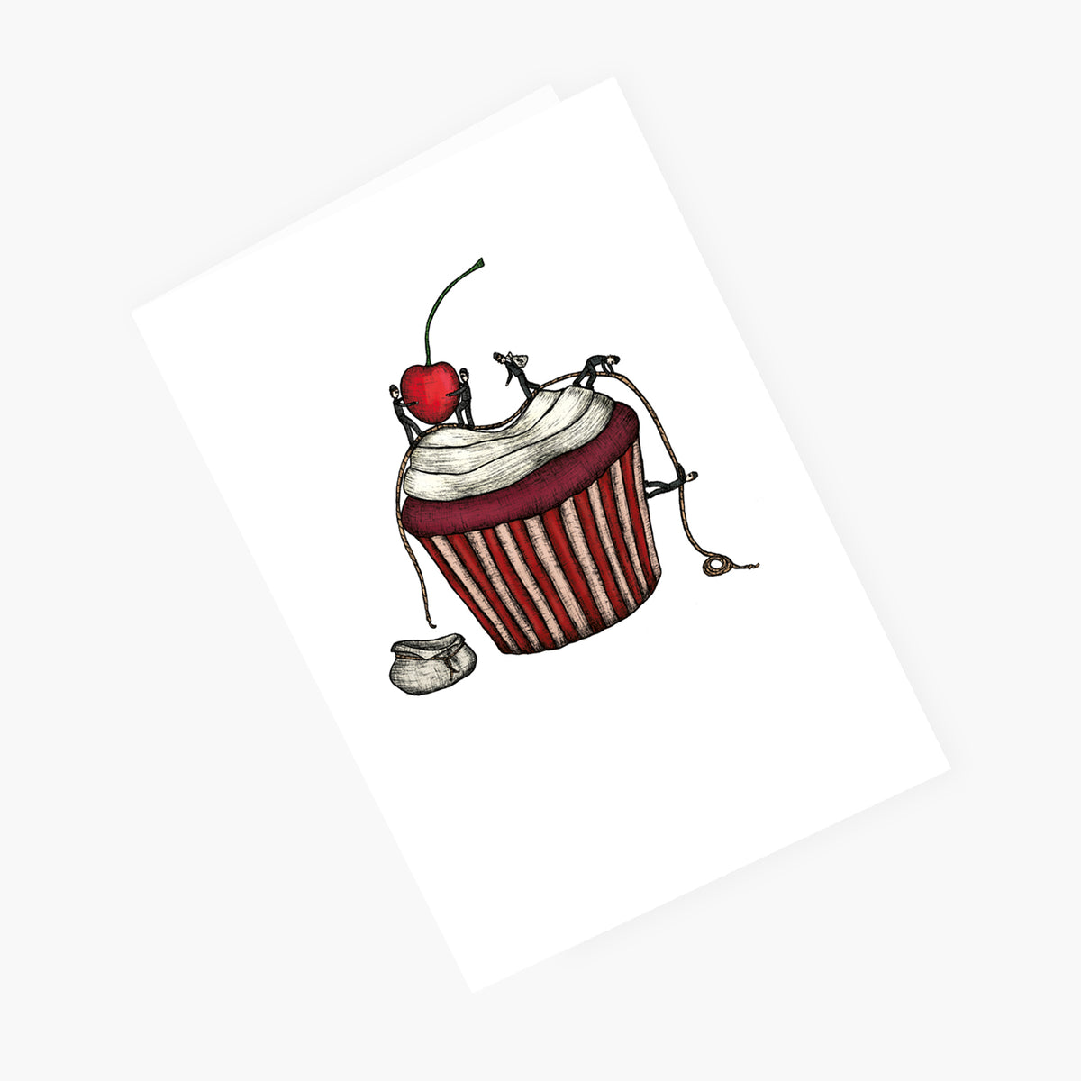 Cupcake Burglars - Greeting Card