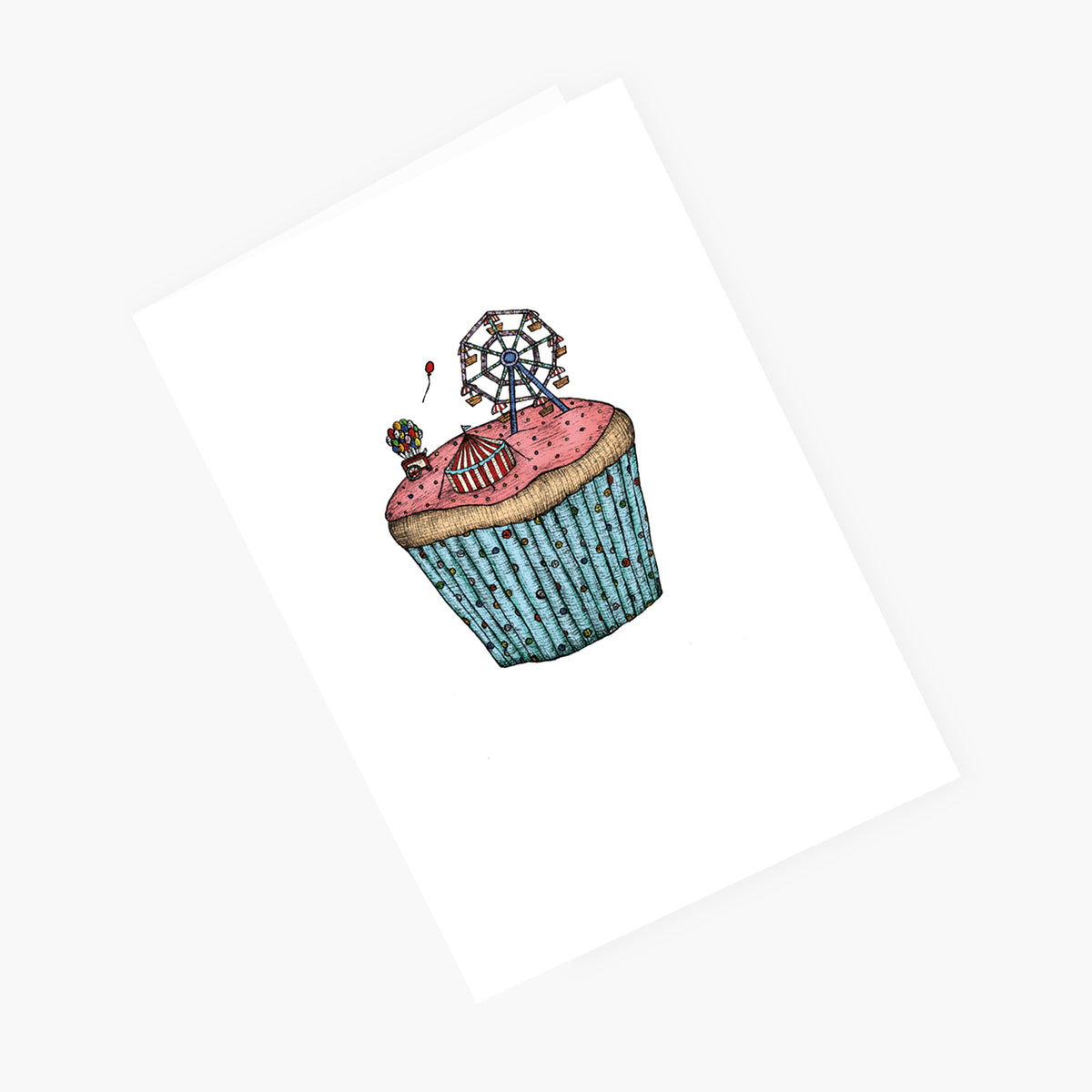 Cupcake Carnival - Greeting Card