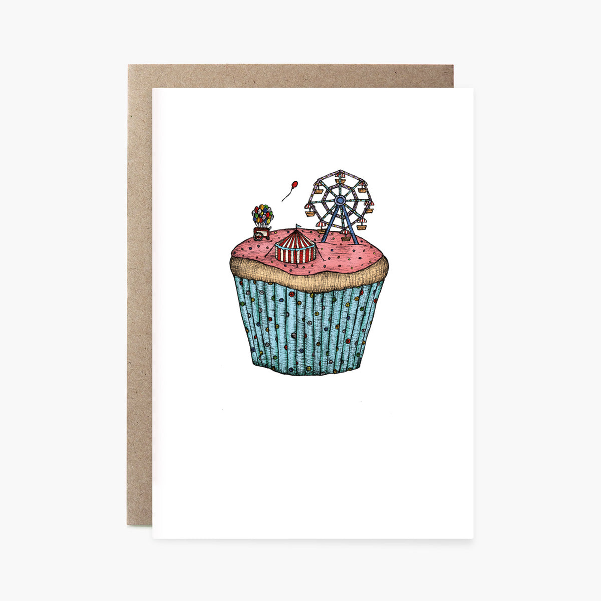 Cupcake Carnival - Greeting Card