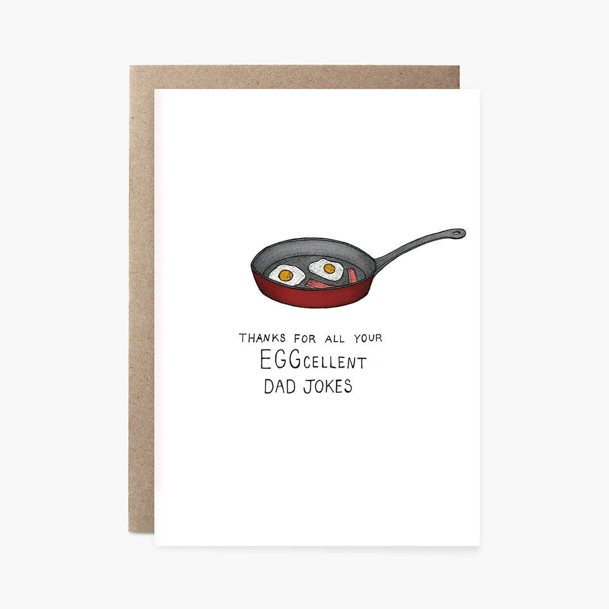 Eggcellent Dad - Father's Day Card