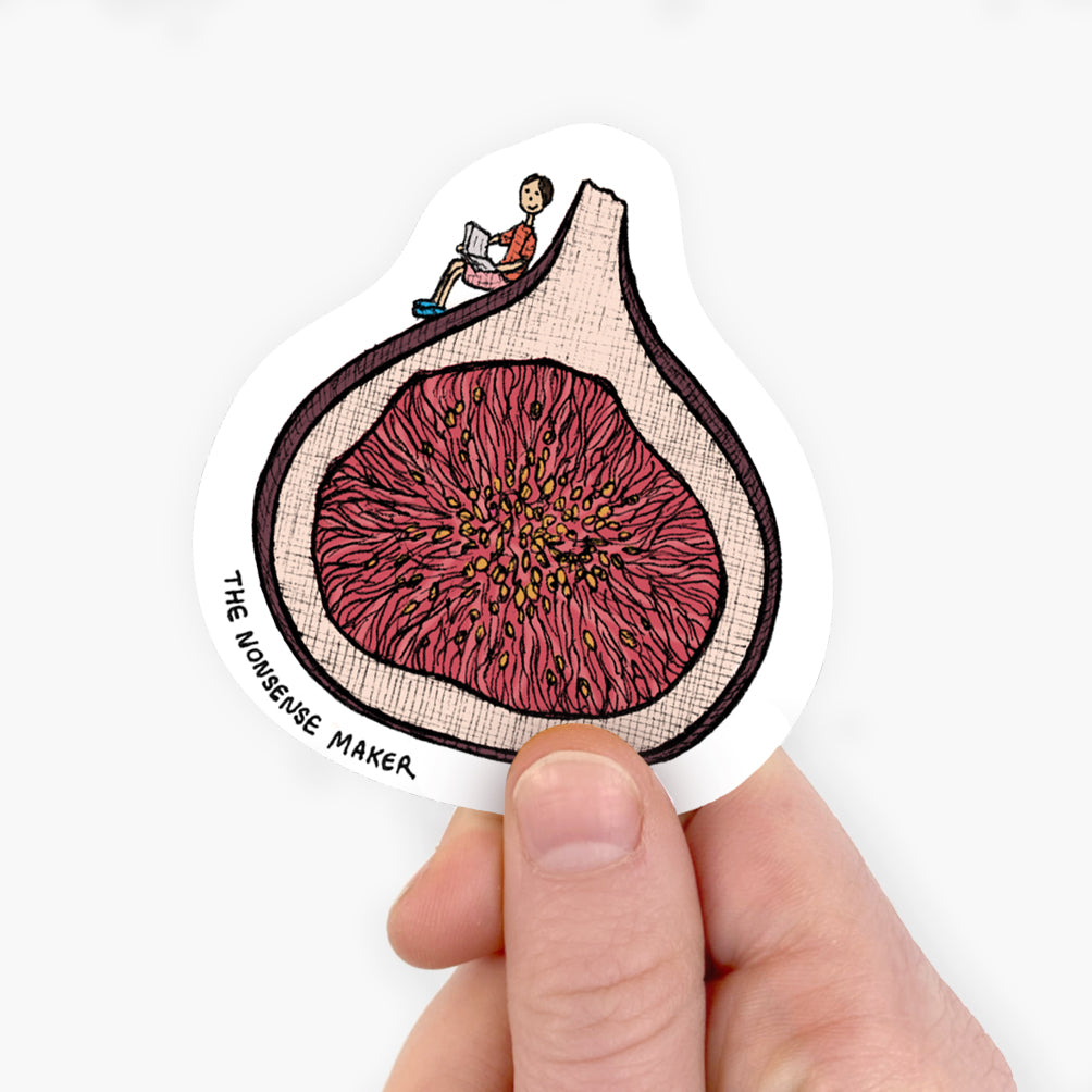 Fig Sticker - Vinyl Stickers