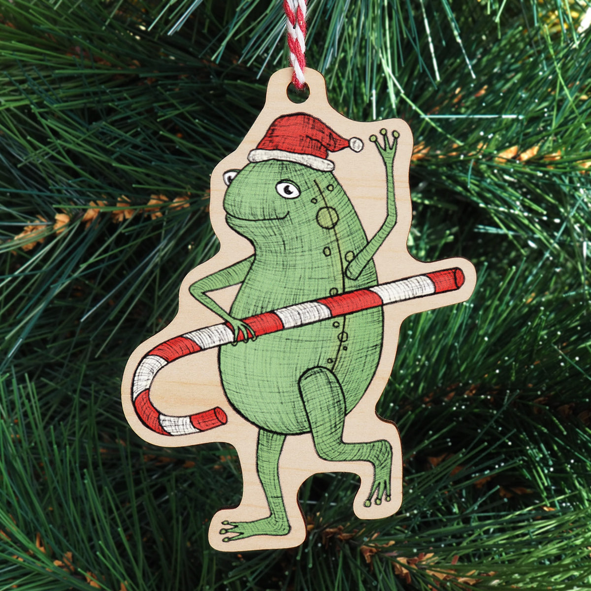 Froggy - Christmas Ornament