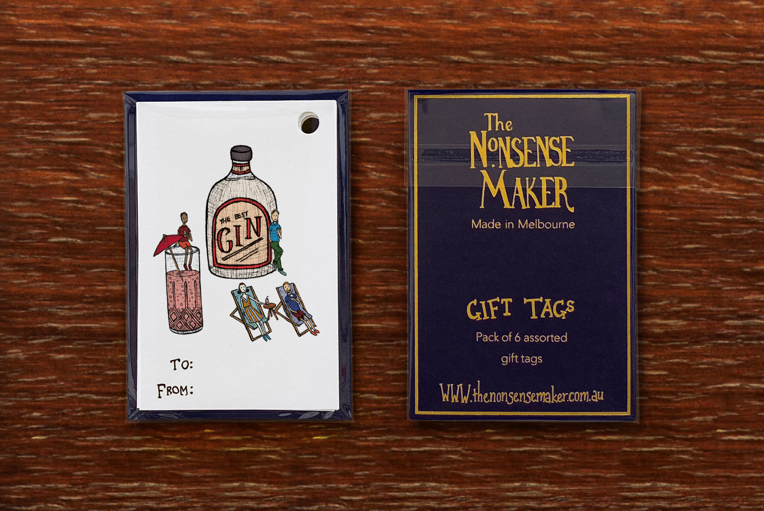 Party Time - Alcohol Gift Tags