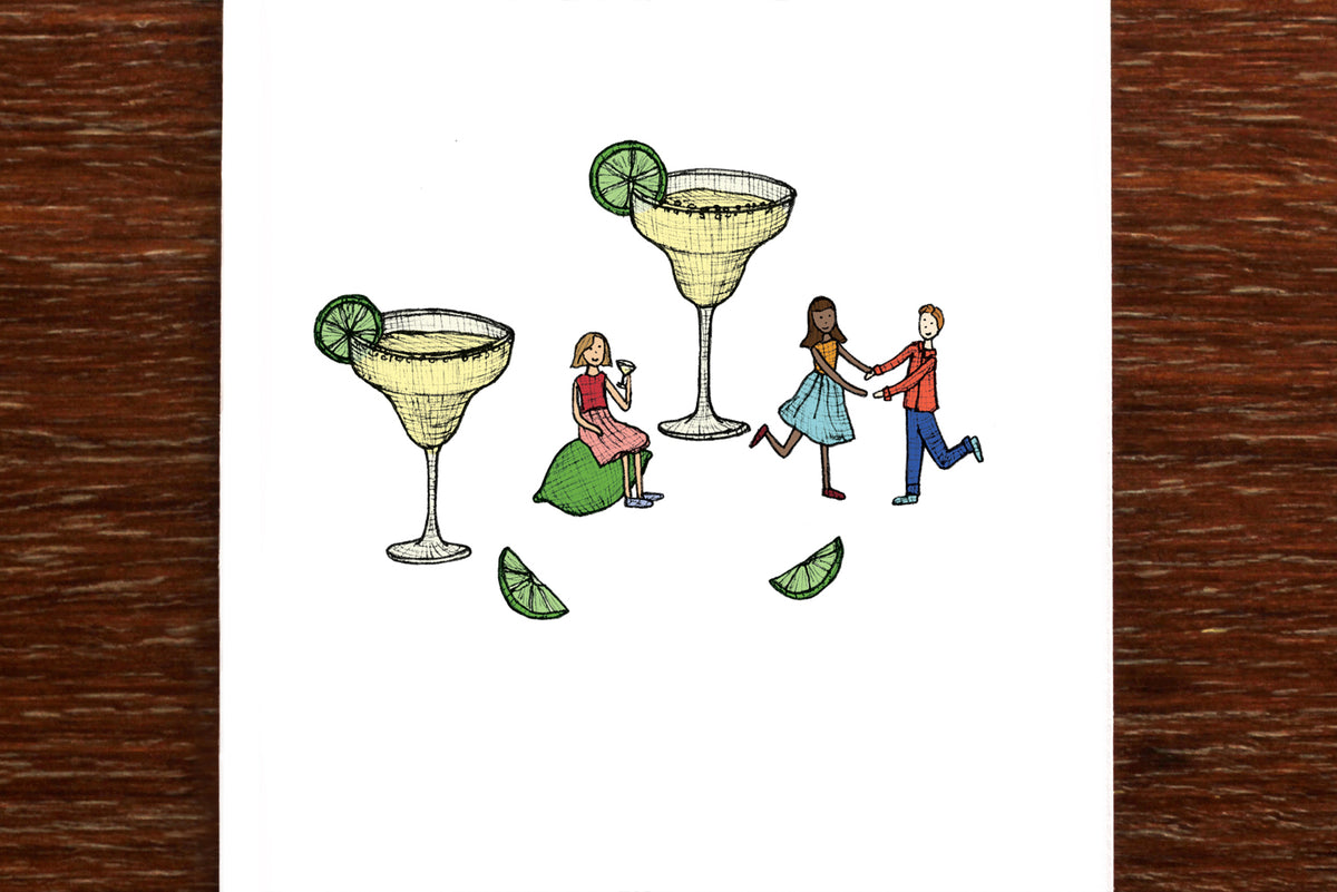 Happy Birthday Margarita close up