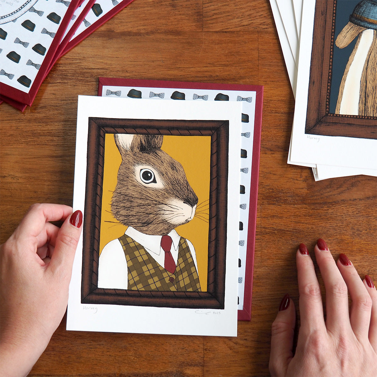 Harvey Art Print Set - Animal Art Prints