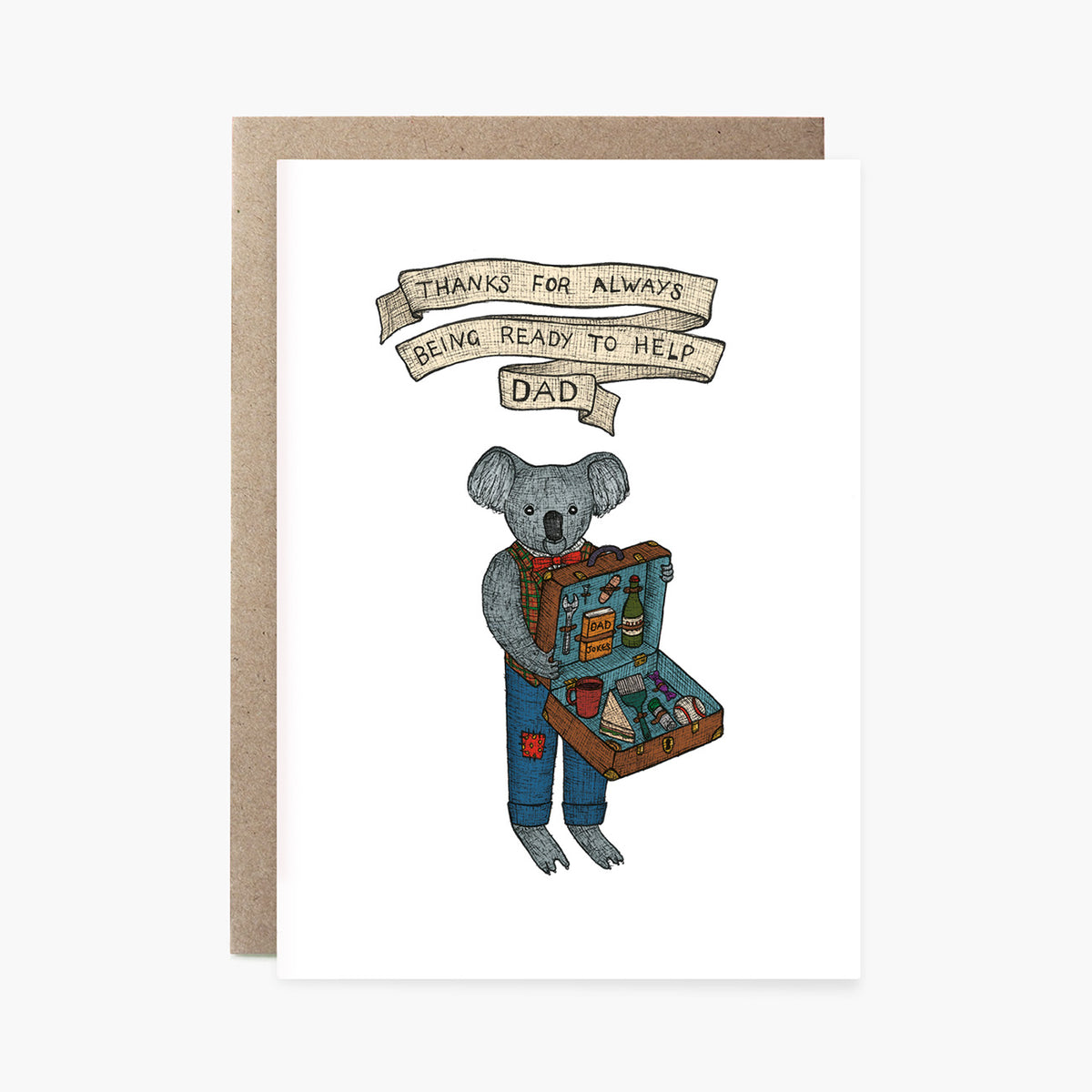 Koala Dad - Father's Day Card