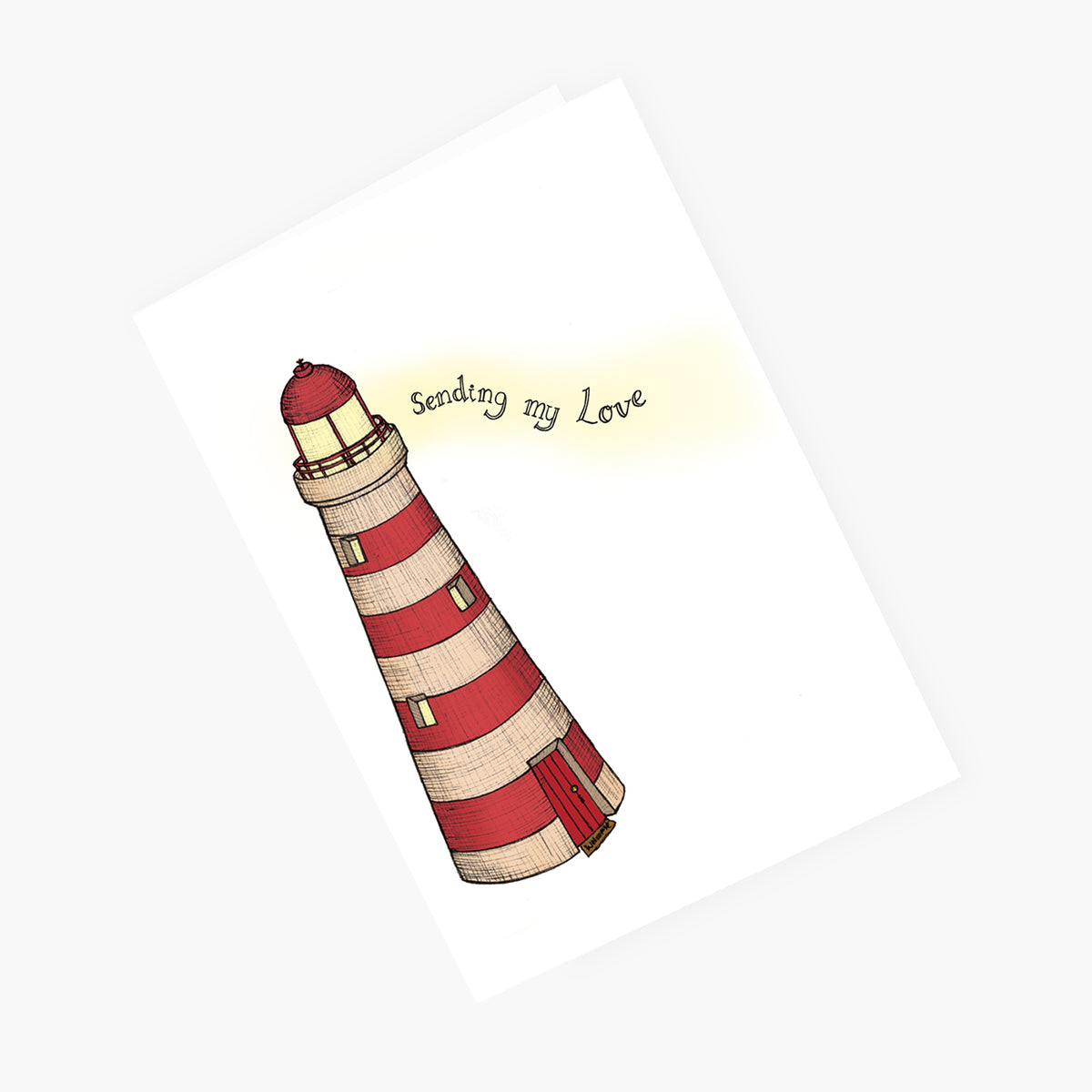 Lighthouse Love - Loving Card