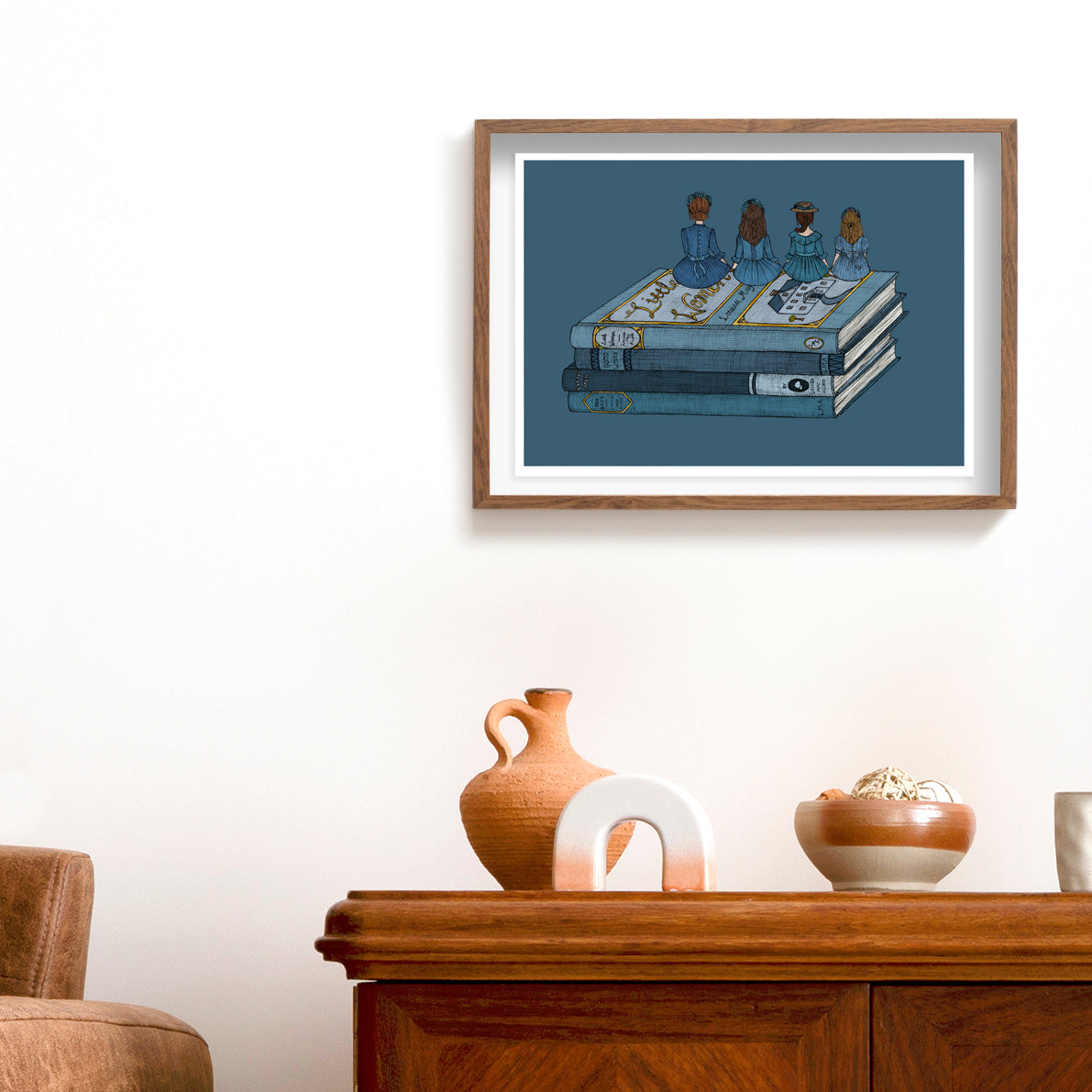 Little Women Artwork - Book Art Print