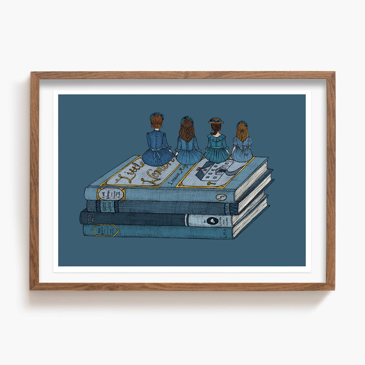 Little Women Artwork - Book Art Print