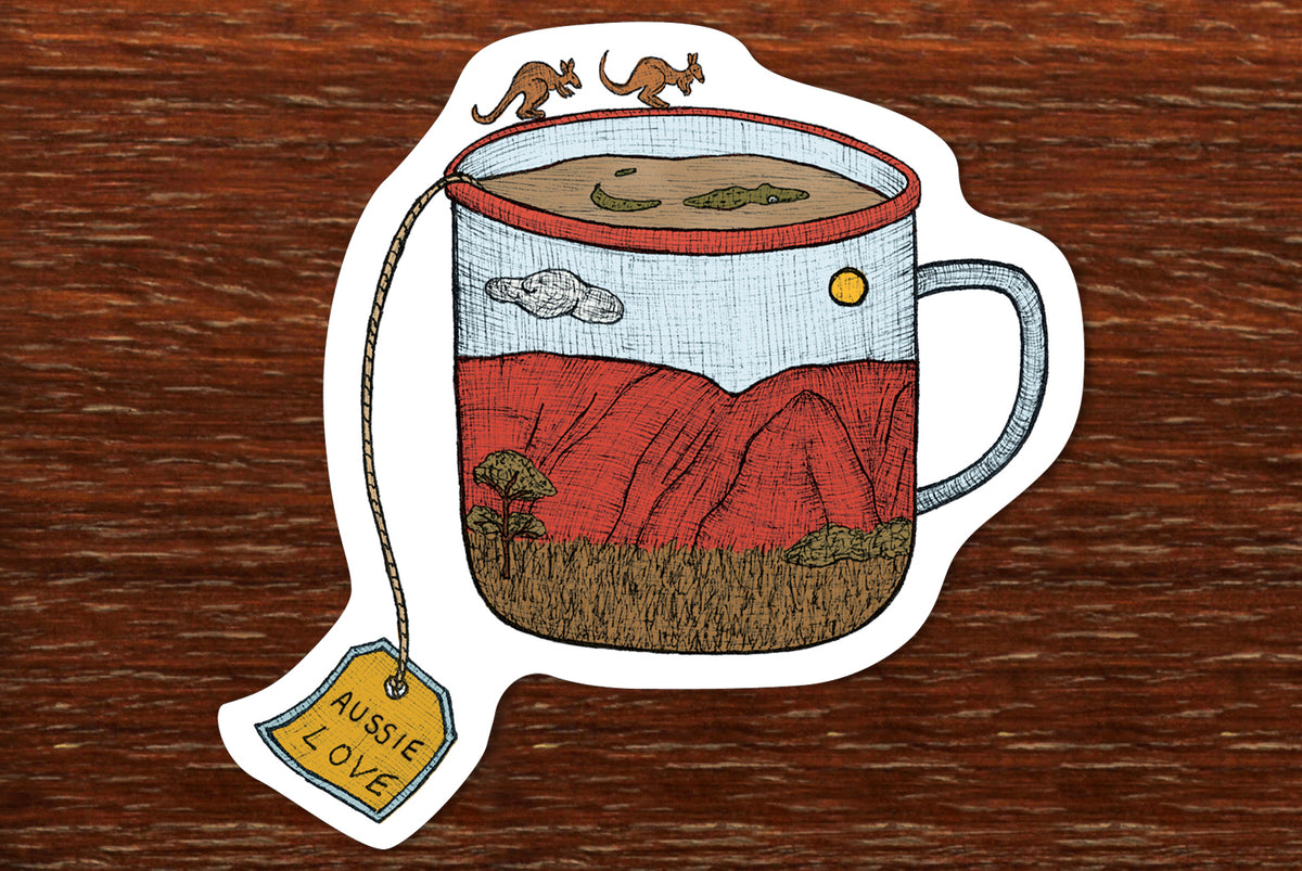 Kangaroo Magnet - Australian Magnets