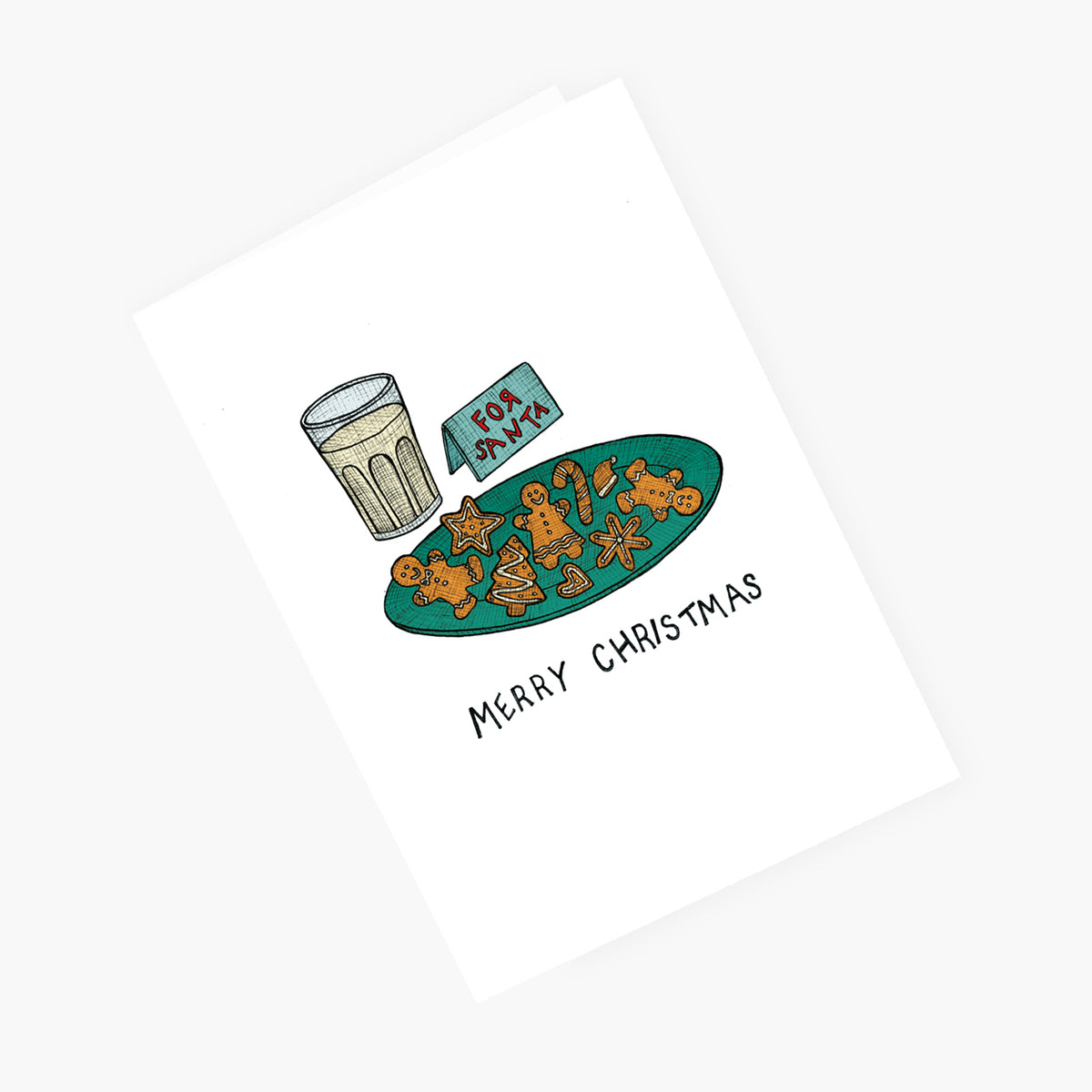 Cookies for Santa - Christmas Card