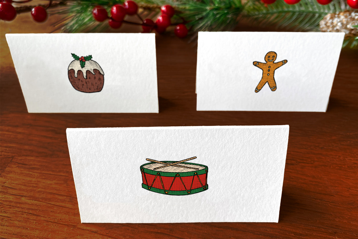 Place Cards Christmas