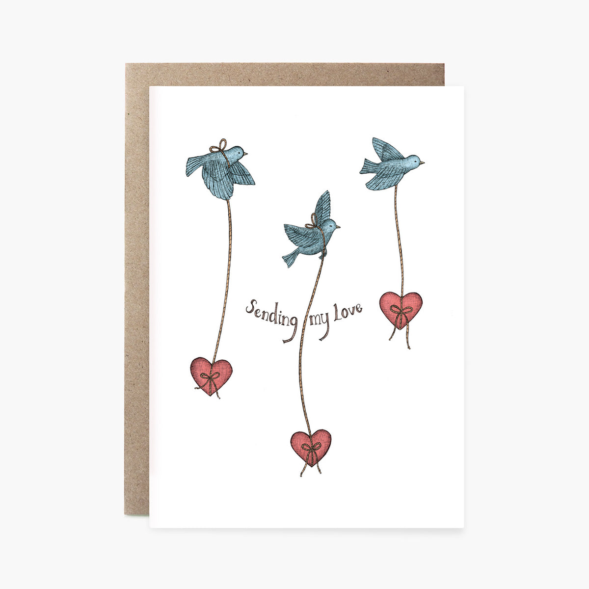 Sending my Love - Loving Card