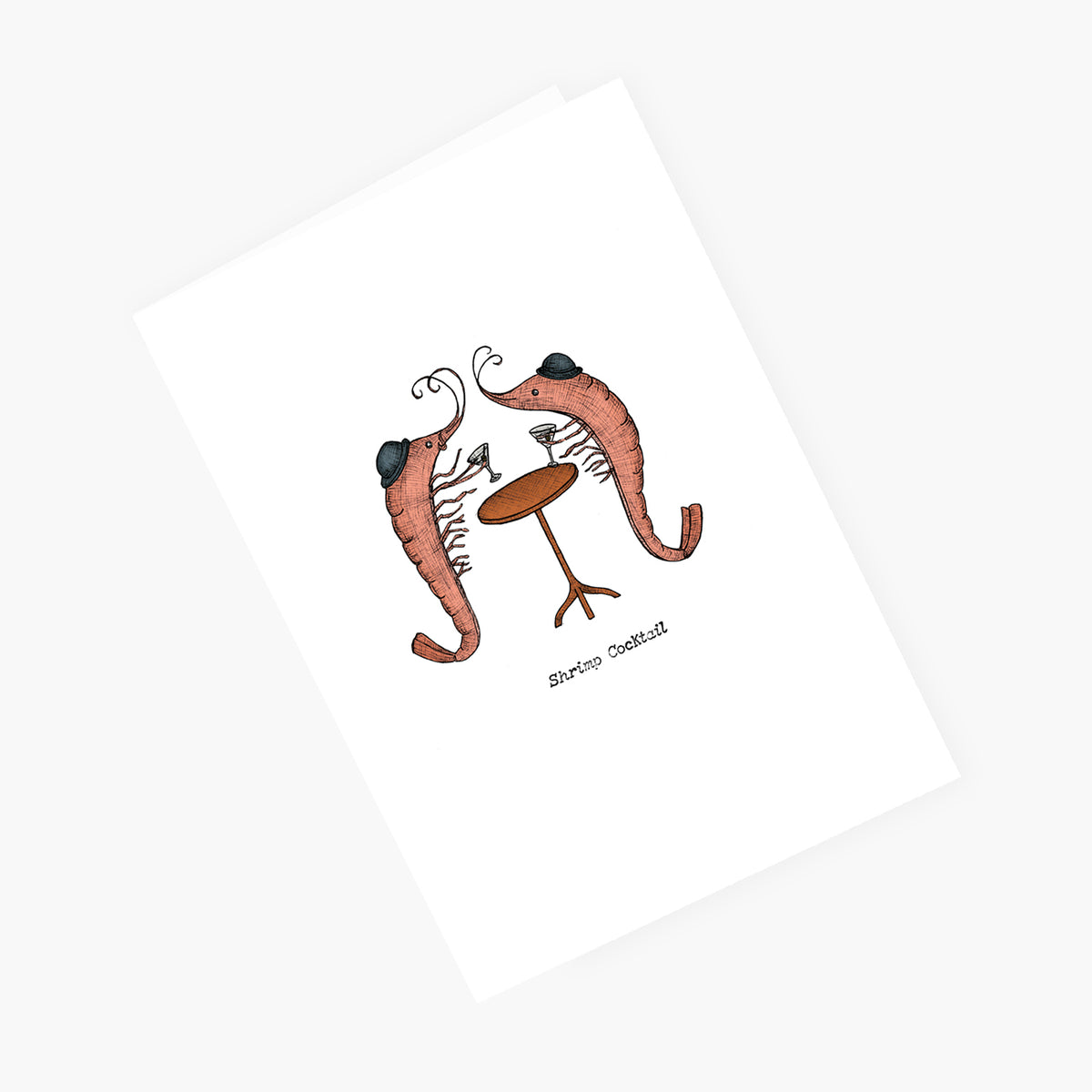 Shrimp Cocktail - Greeting Card