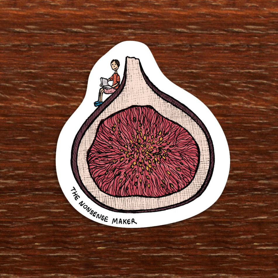 Fig Sticker - Vinyl Stickers