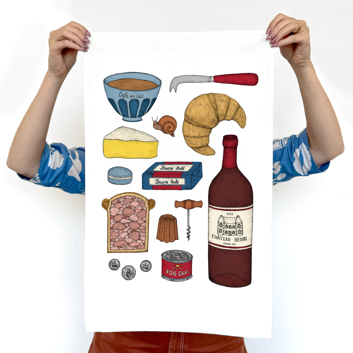 My French Kitchen - Art Tea Towels