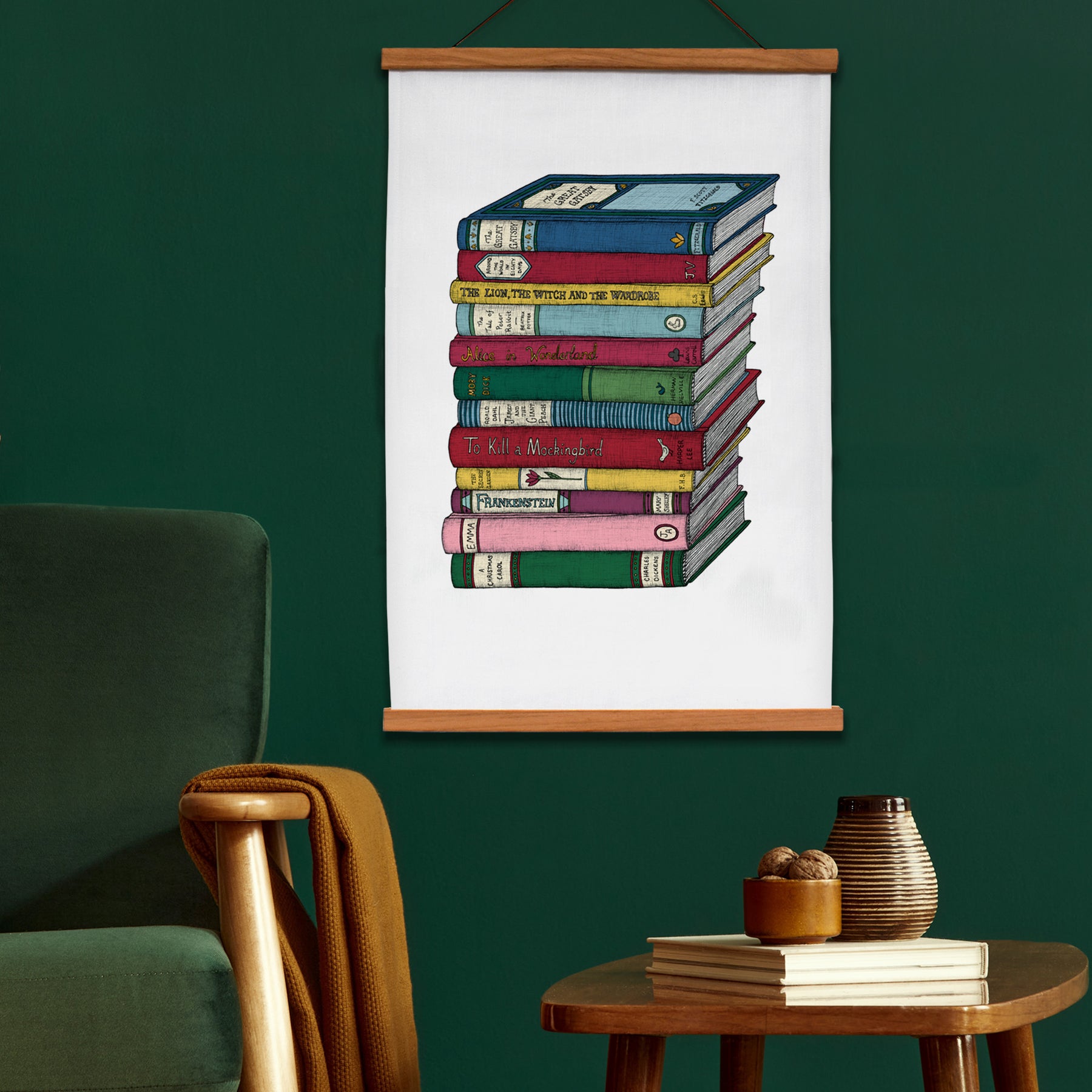 Book Lovers - Art Tea Towels