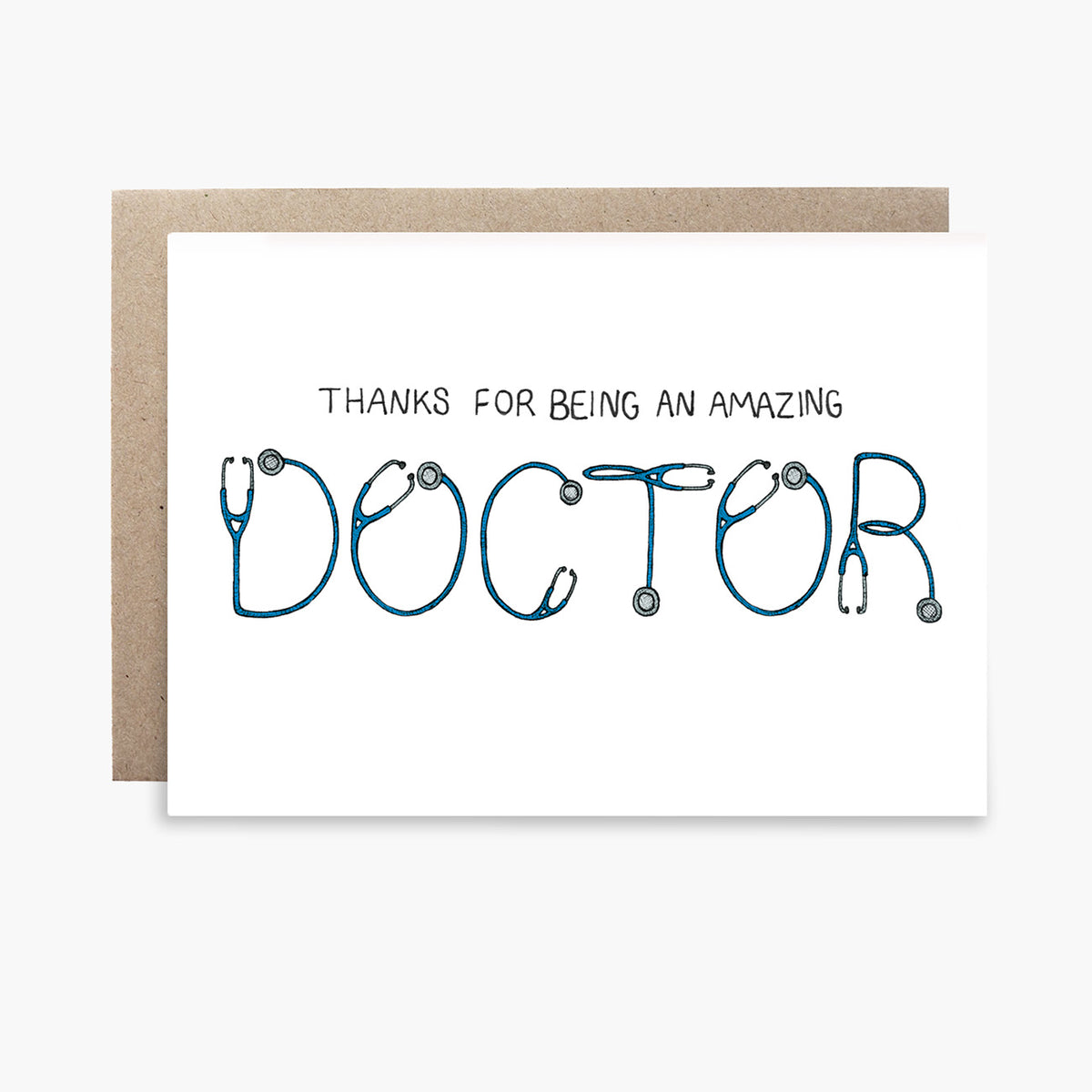 Card for a doctor - Thank You Card