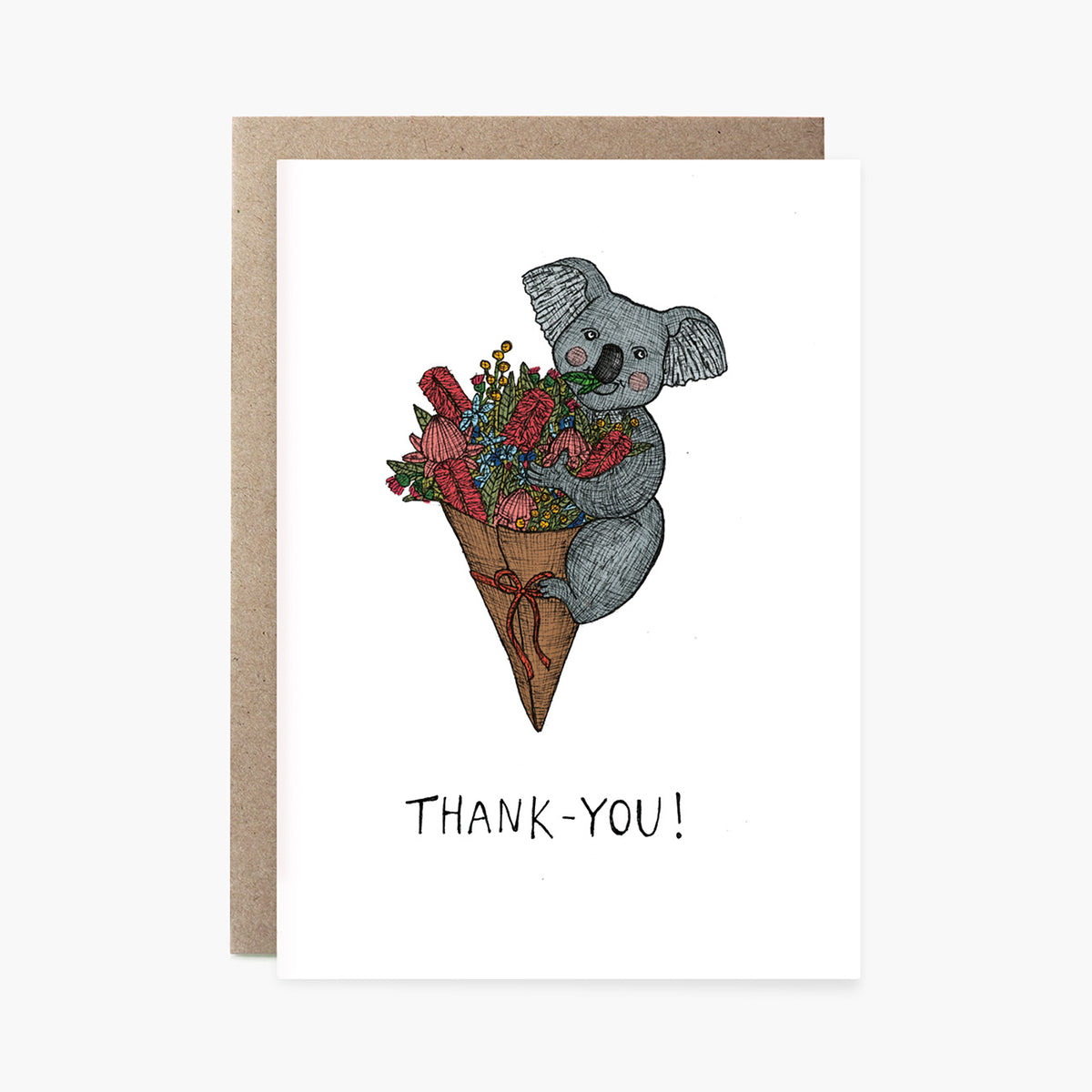 Thanks Koala - Australian Greeting Card
