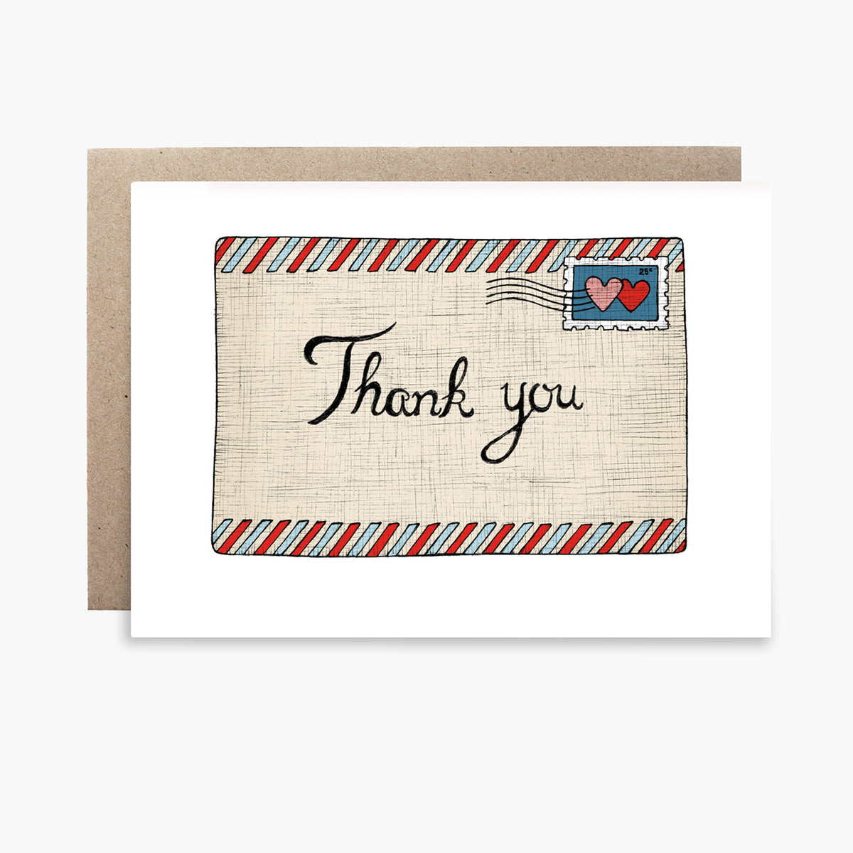 Thank You Letter - Thank You Greeting Card