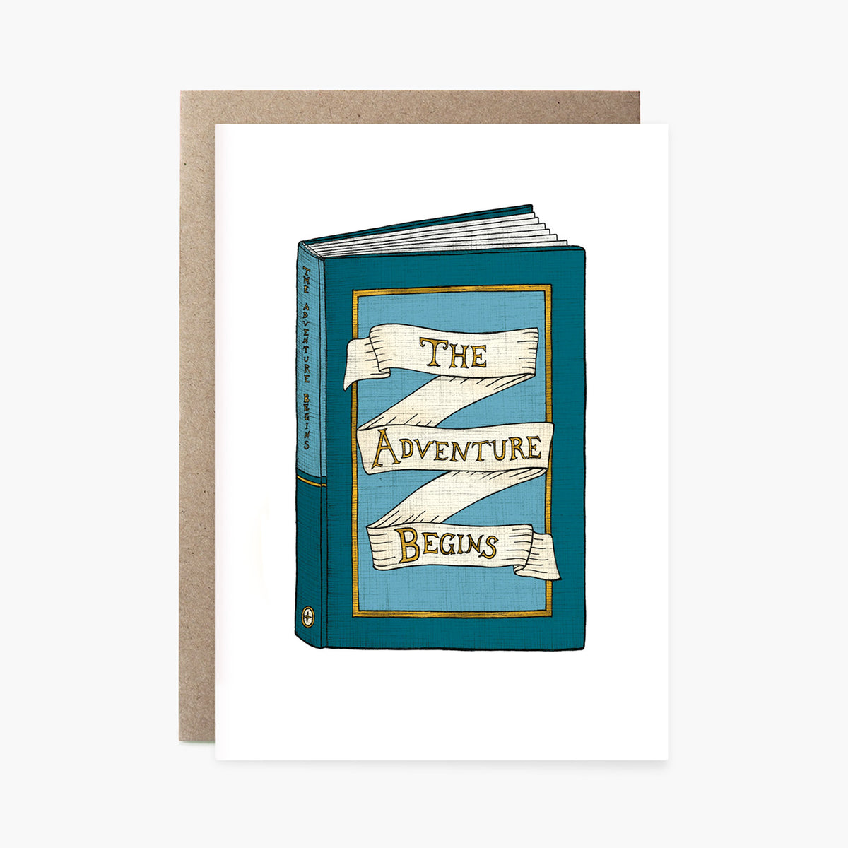 The Adventure Begins - Greeting Card