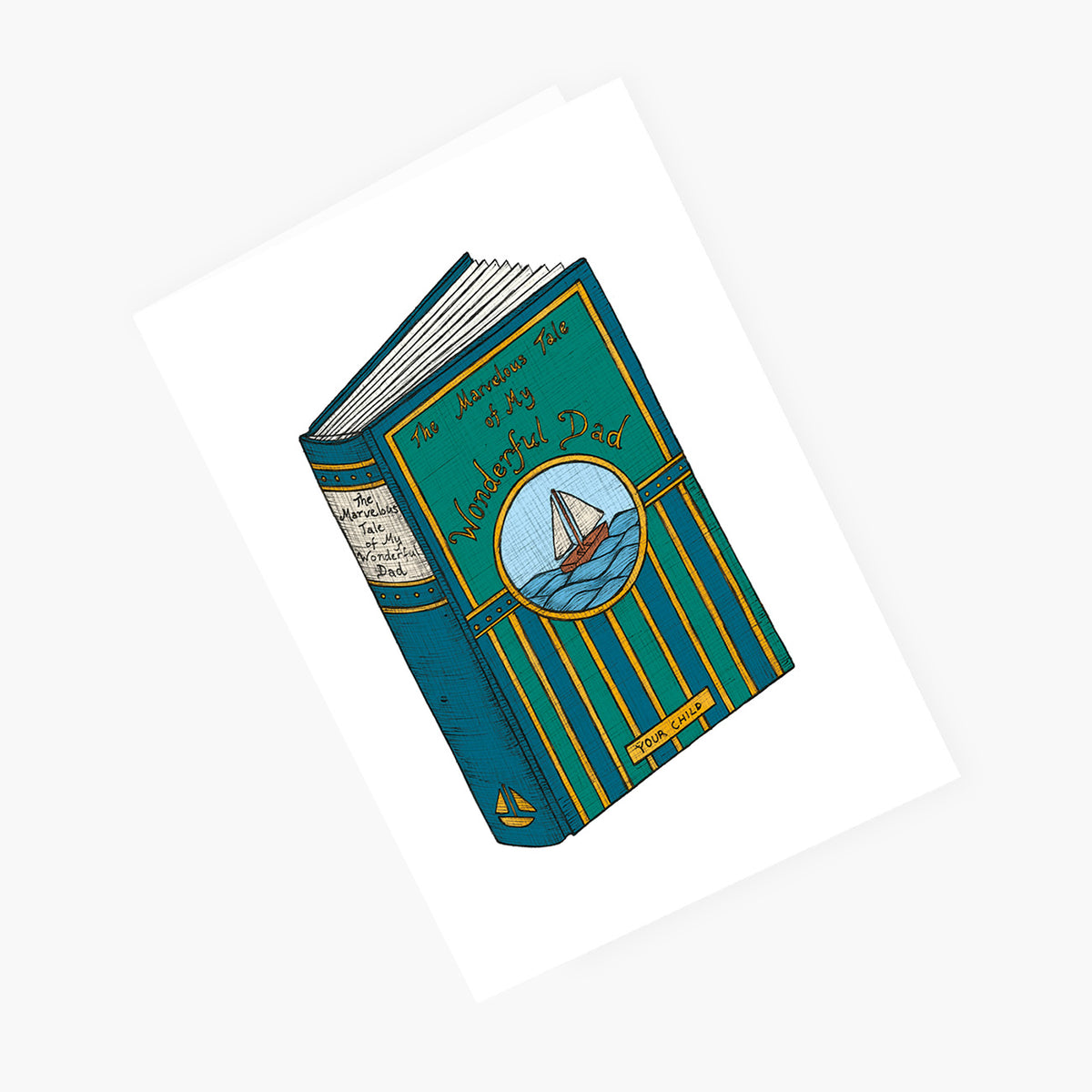 Wonderful Dad - Father's Day Card