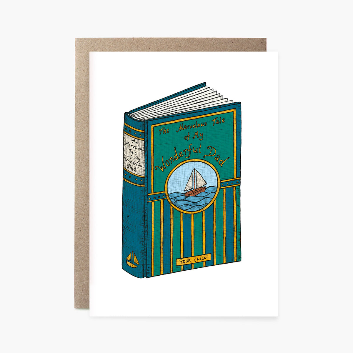 Wonderful Dad - Father's Day Card