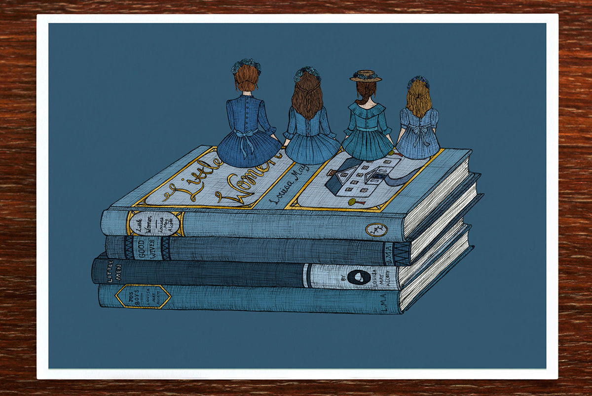 Little Women Artwork - Book Art Print