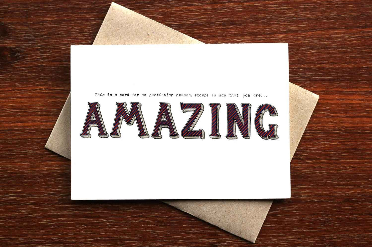 Amazing - Handmade Greeting Cards