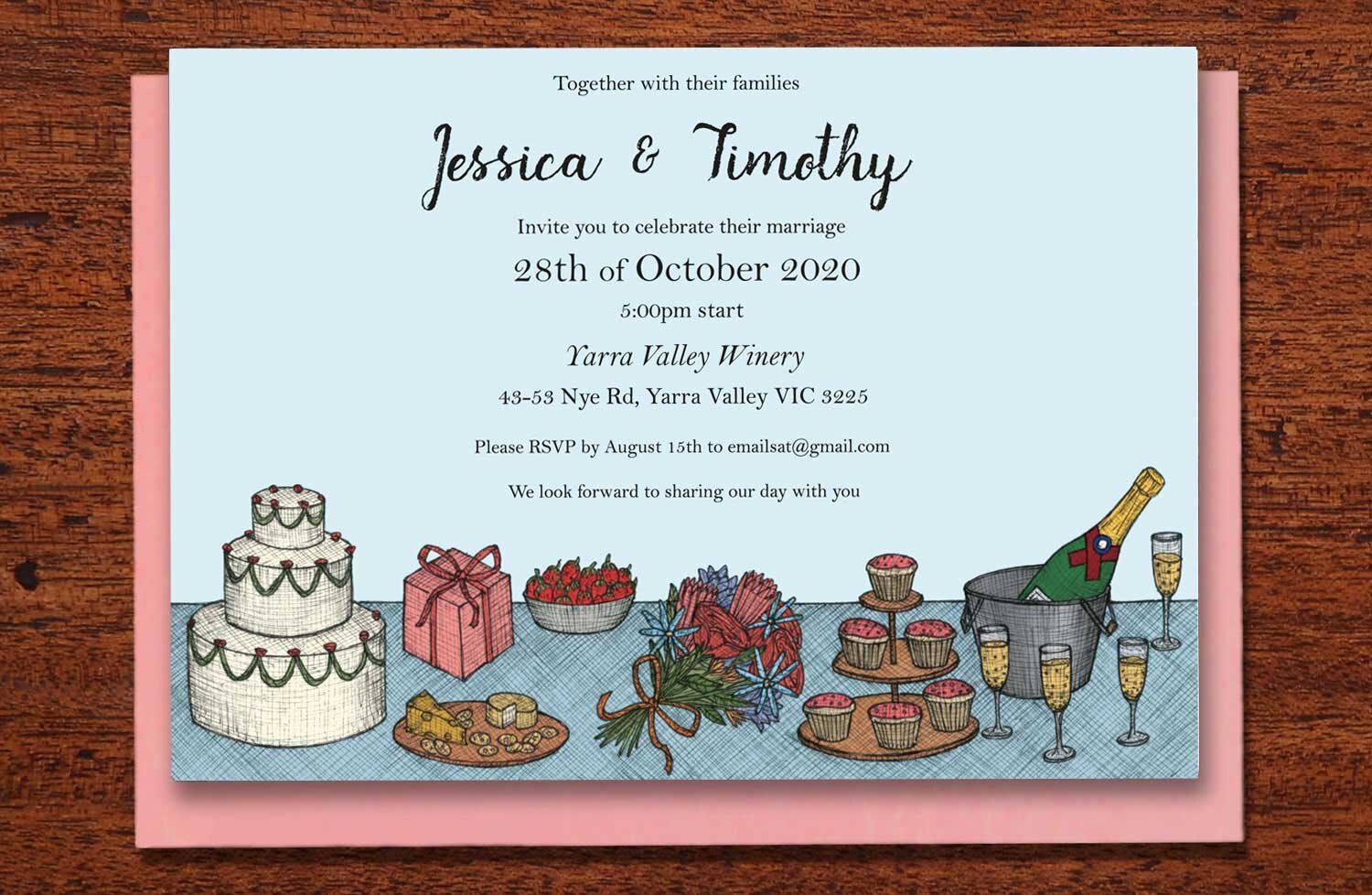 Banquet - Wedding Invitation