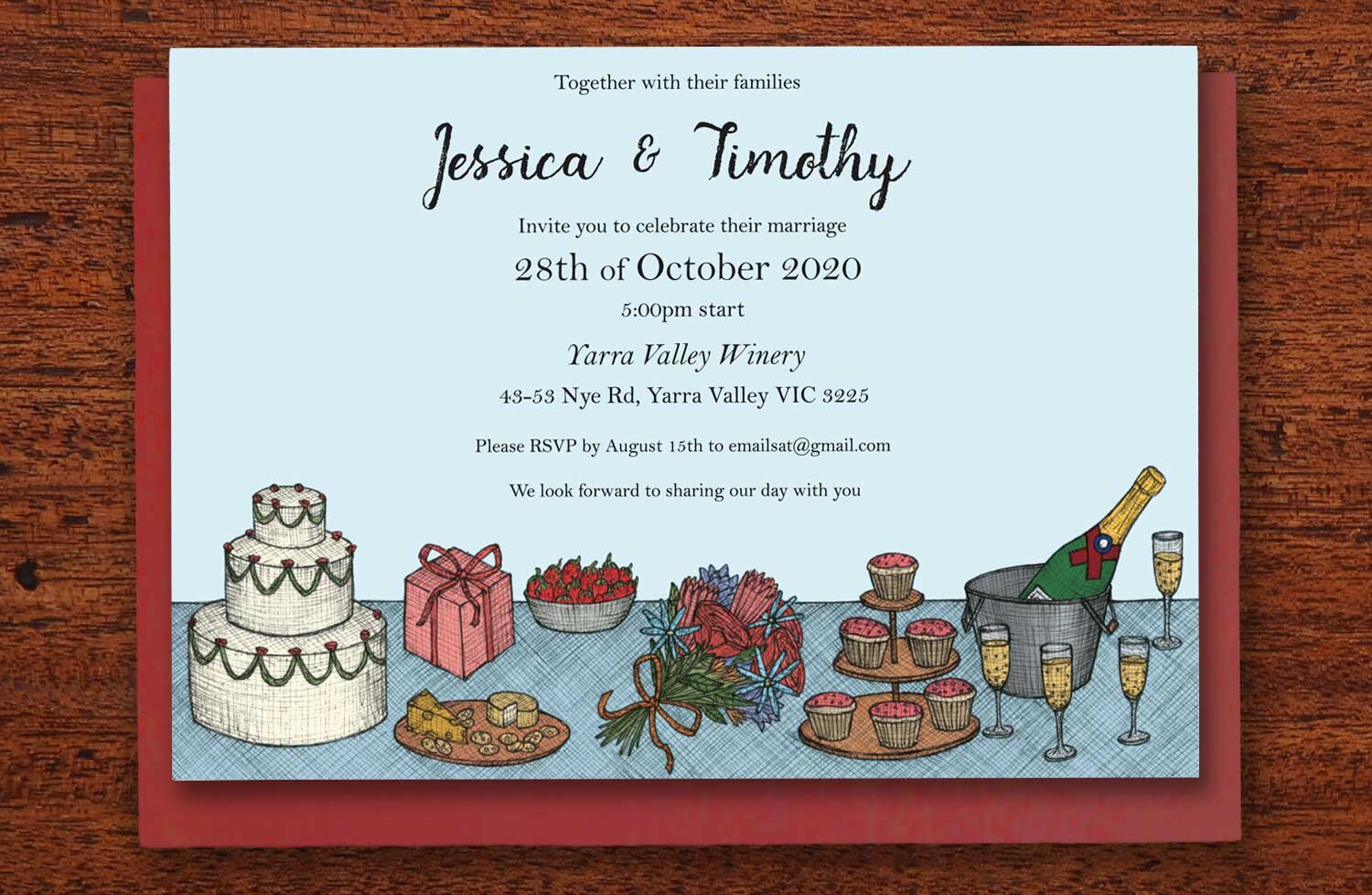 Banquet - Wedding Invitation