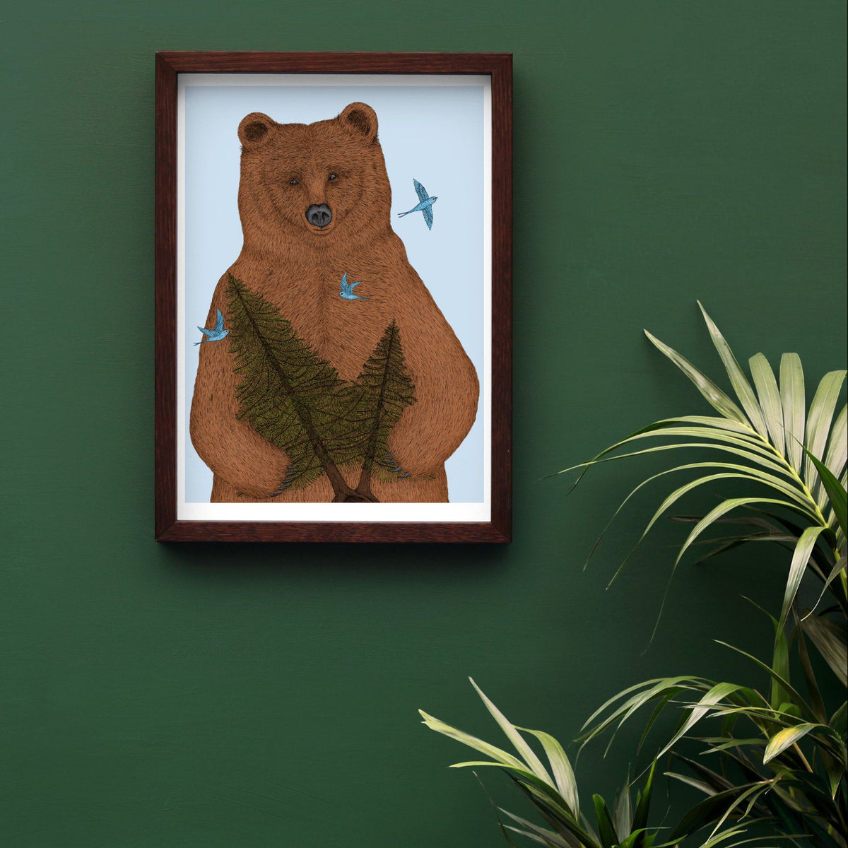 The Bear Who Left - Children's Wall Art