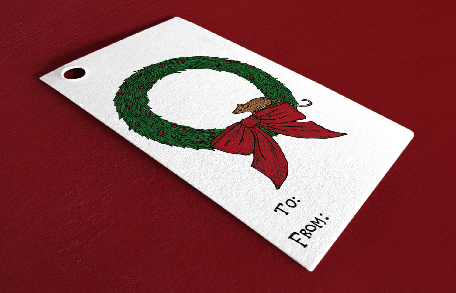 Quirky Christmas Gift Tags