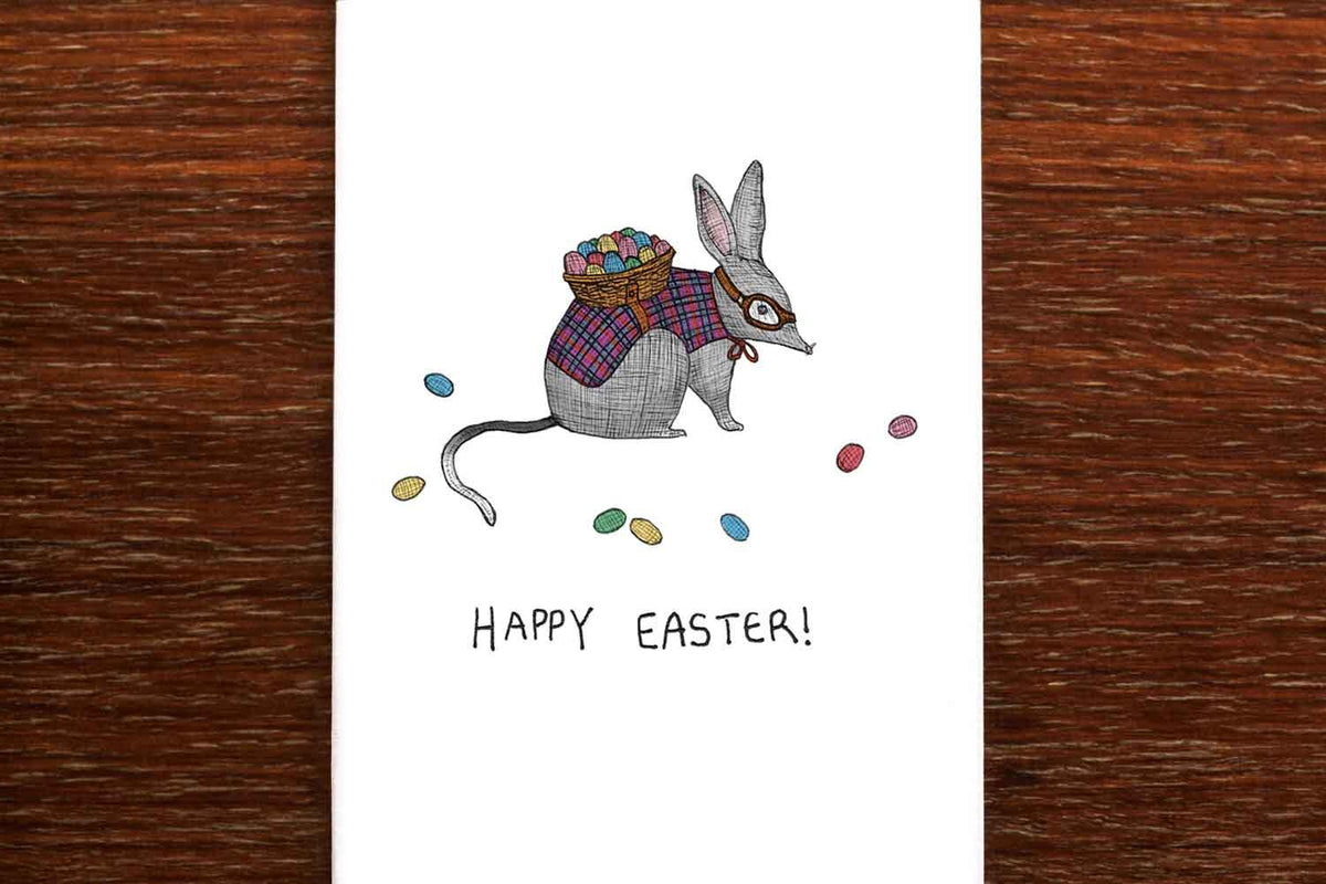 Easter Bilby - Easter Greeting Card