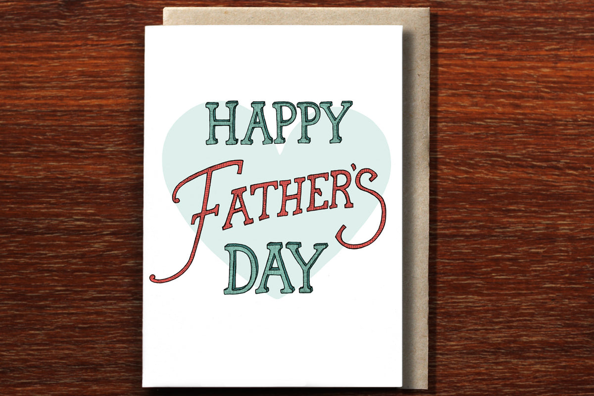 Father's Day Type - Father's Day Card