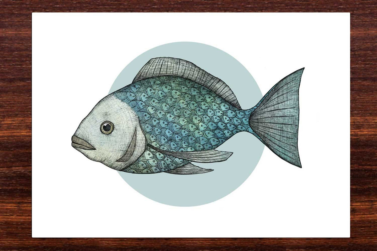 Fish Scales - Art Print