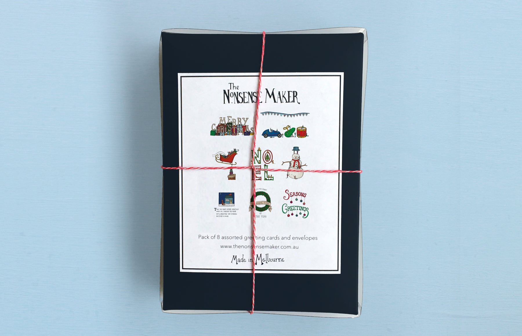 Box of Christmas cards