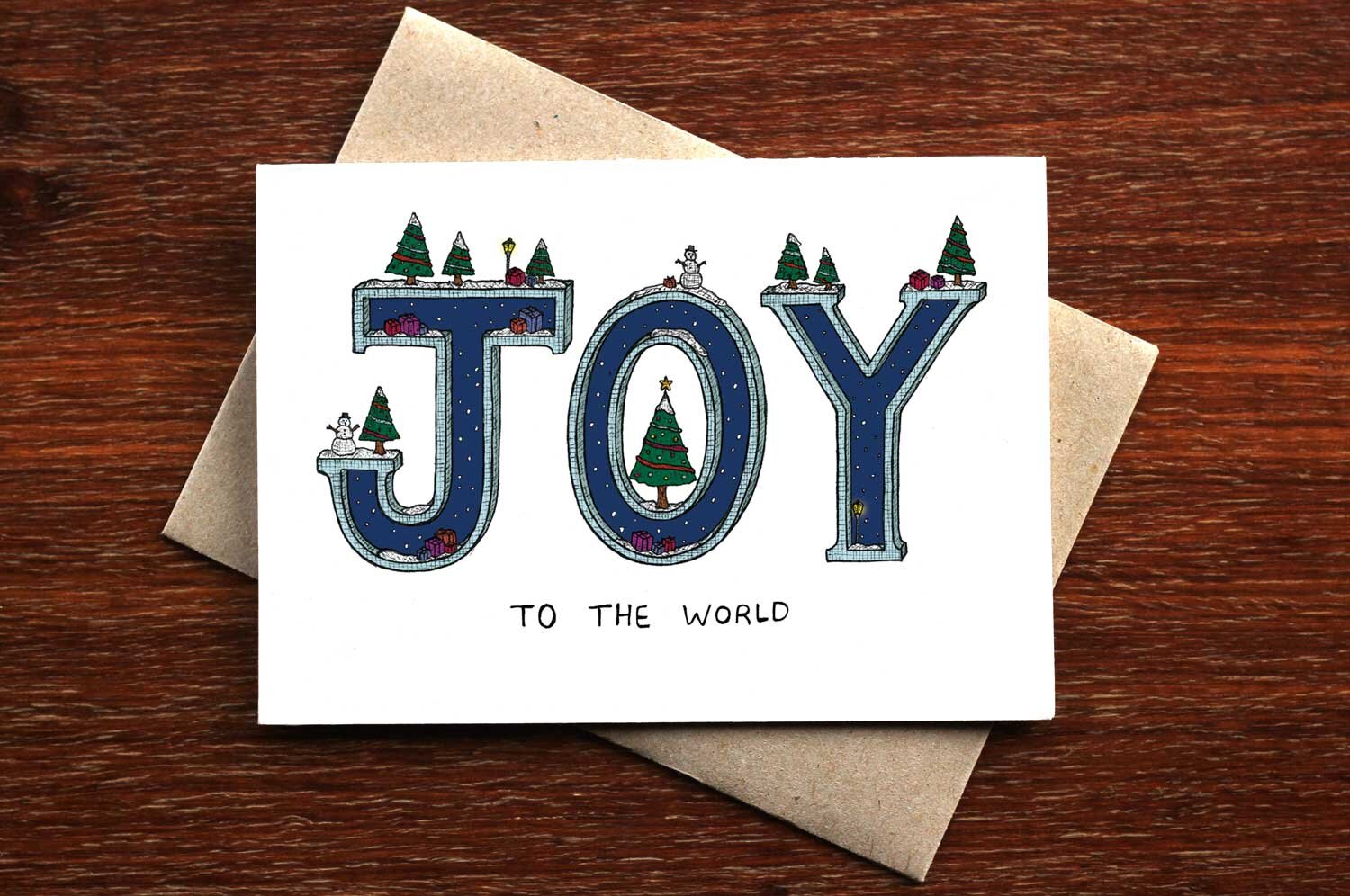 Joy to the World - Christmas Card