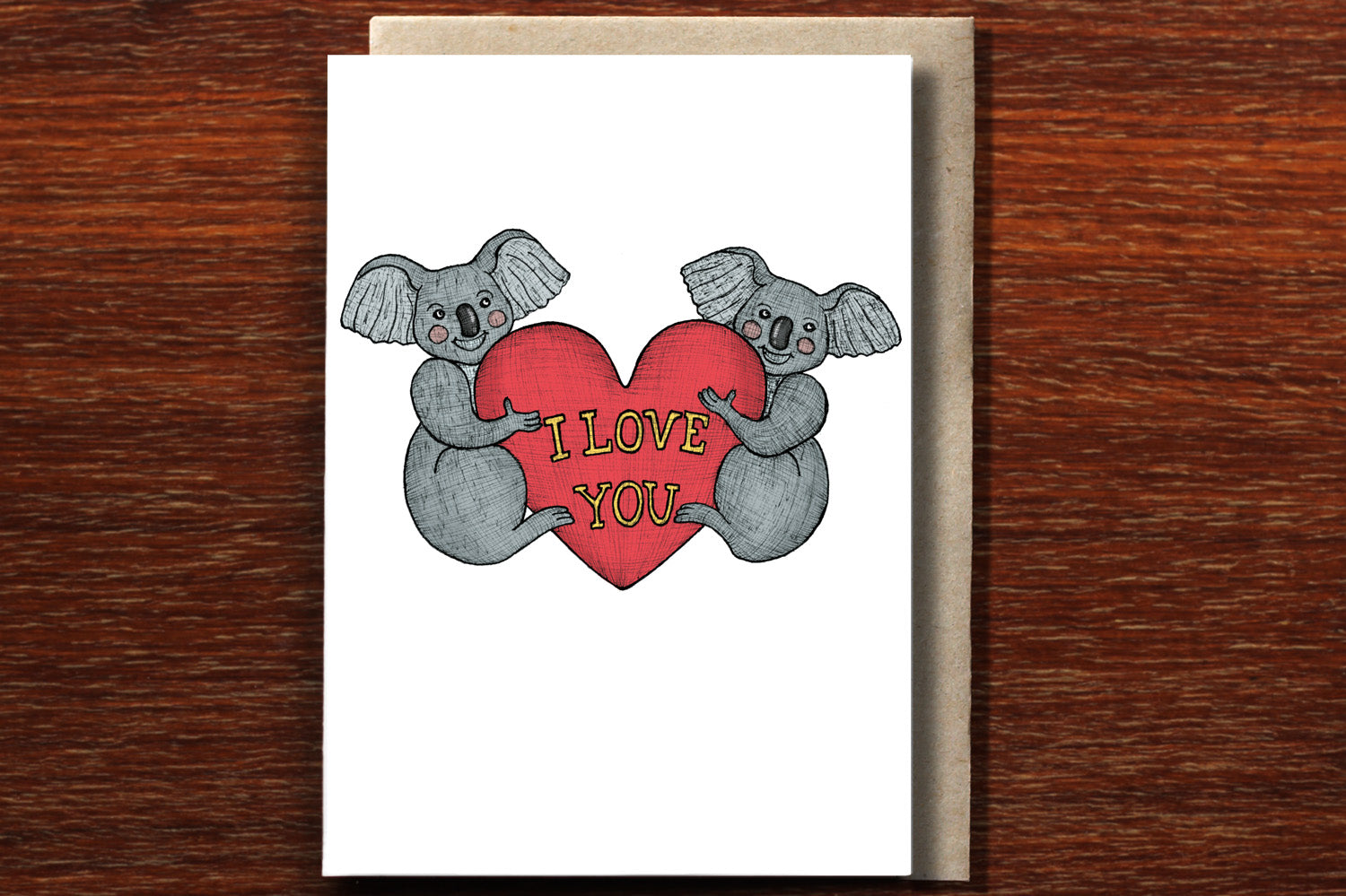 Koala Love - Loving Card