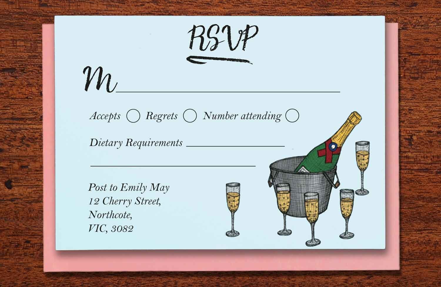 Banquet - Wedding RSVP