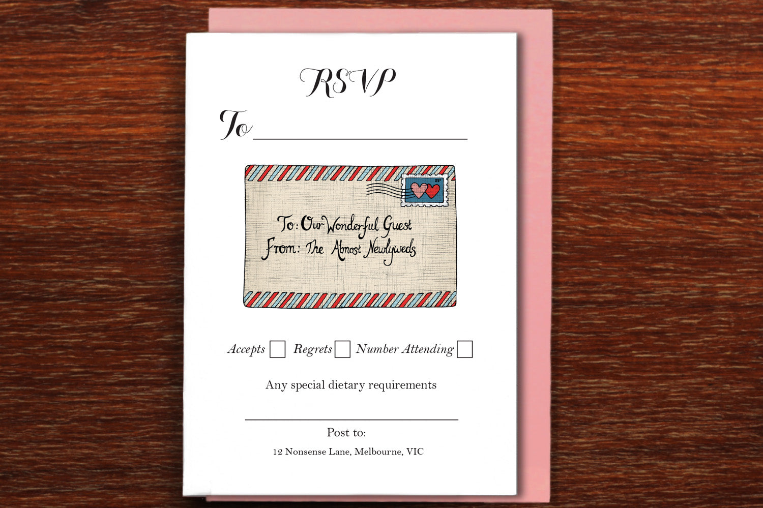 Love Letter - Wedding RSVP