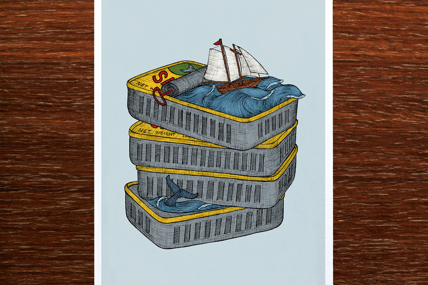 Sardine Tin - Art Print